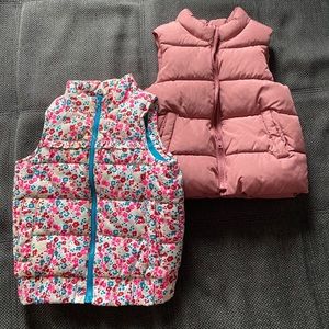 ❤️2-pack Bundle of 2T Puffer vest Set ❤️